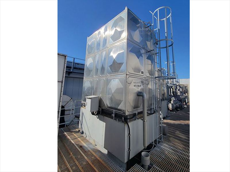 宮崎太陽銀行本店　雨水タンク