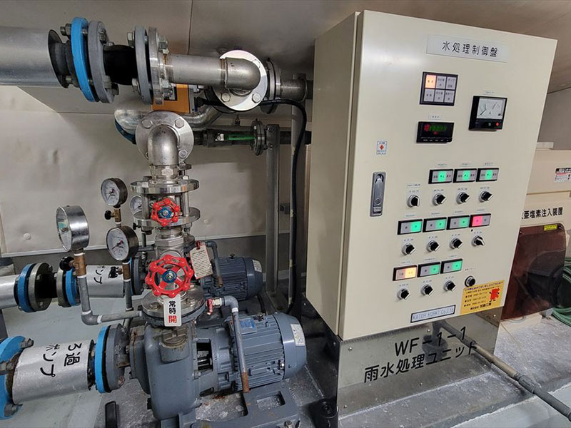 宮崎太陽銀行本店　地下ポンプ