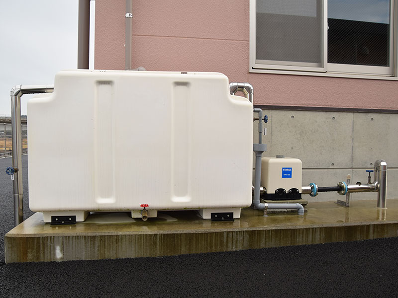 天下地区河川防災ステーション（災害対策車車庫）