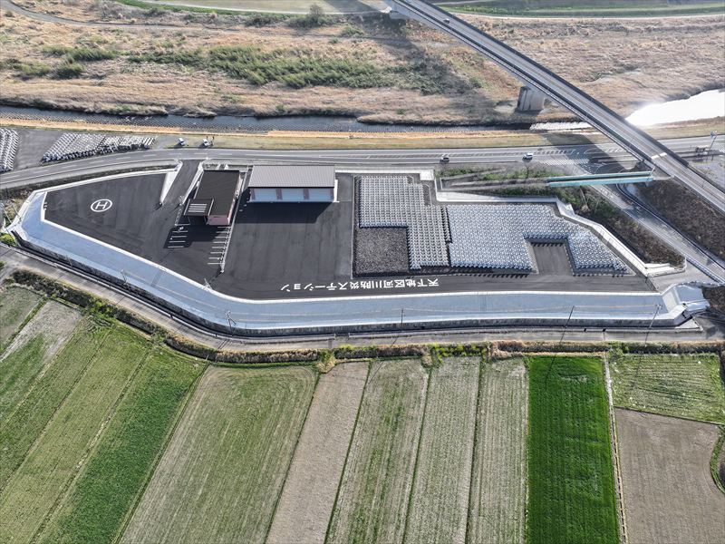 天下地区河川防災ステーション全景